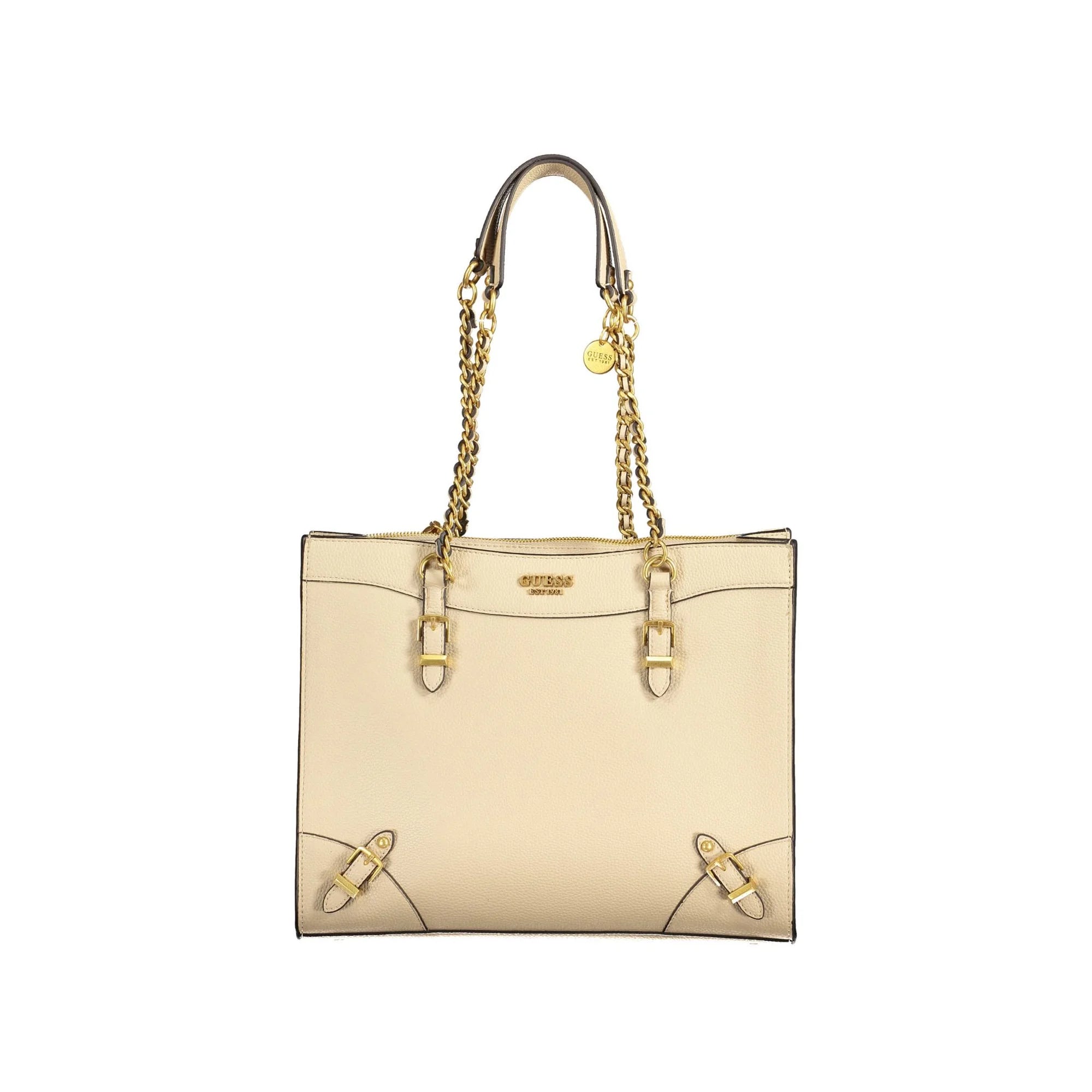Guess Jeans Borsa a Spalla Donna beige Chiusura con Zip Borse - foto prodotto